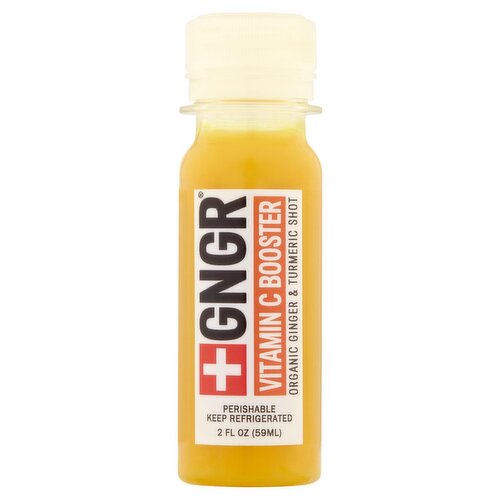 GNGR Vitamin C Booster Organic Ginger & Turmeric Shot, 2 fl oz