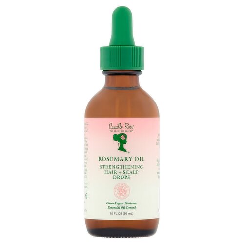 Camille Rose Rosemary Oil Strengthening Hair + Scalp Drops, 1.9 fl oz