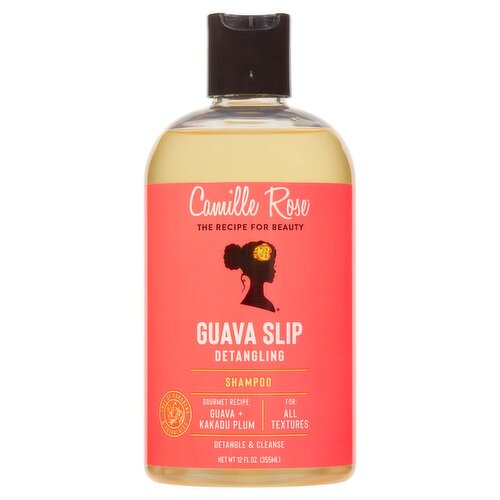 Camille Rose Guava Slip Detangling Shampoo, 12 fl oz