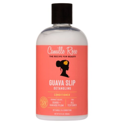 Camille Rose Guava Slip Detangling Conditioner, 12 fl oz