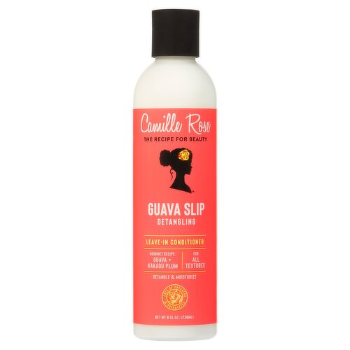 Camille Rose Guava Slip Detangling Leave-in Conditioner, 8 fl oz