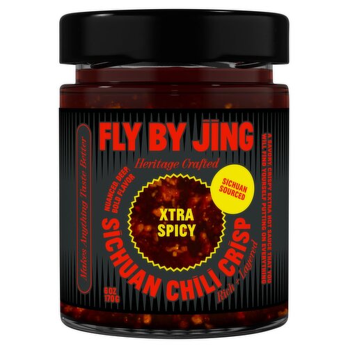 Fly By Jing Xtra Spicy Sichuan Chili Crisp, 6 oz