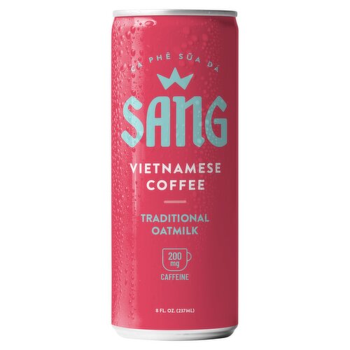 Sang Traditional Oatmilk Vietnamese Coffee, 8 fl oz