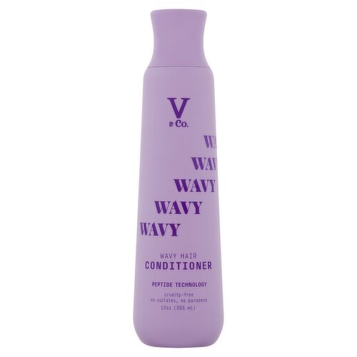 V & Co. Wavy Hair Conditioner, 12 oz