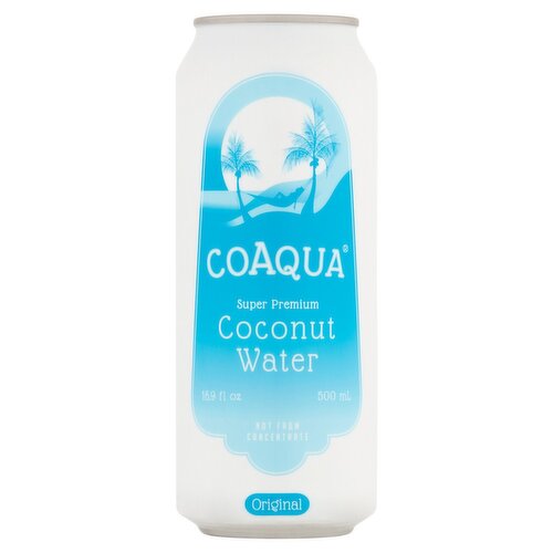 Coaqua Original Super Premium Coconut Water, 16.9 fl oz