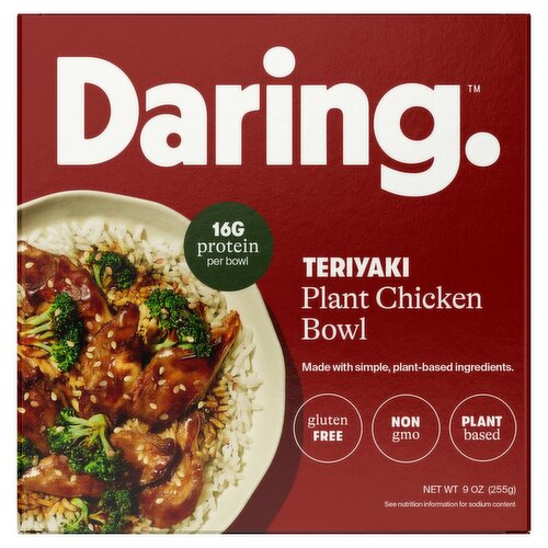 Daring Teriyaki Plant Chicken Bowl, 9 oz