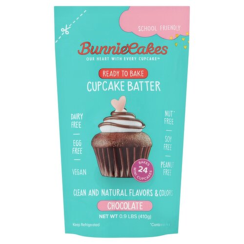 Bunnie Cakes Chocolate Cupcake Batter, 0.9 lbs