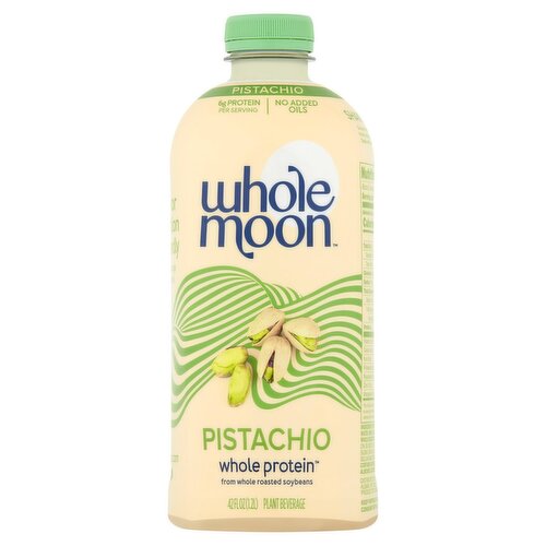 Whole Moon Pistachio Whole Protein Plant Beverage, 42 fl oz