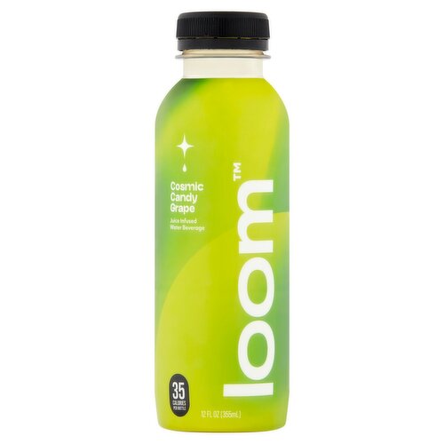 Loom Cosmic Candy Grape Juice Infused Water Beverage, 12 fl oz