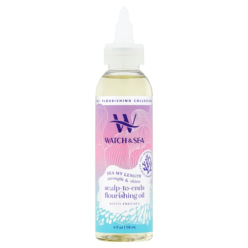 Watch & Sea Scalp-To-Ends Flourishing Oil, 4 fl oz