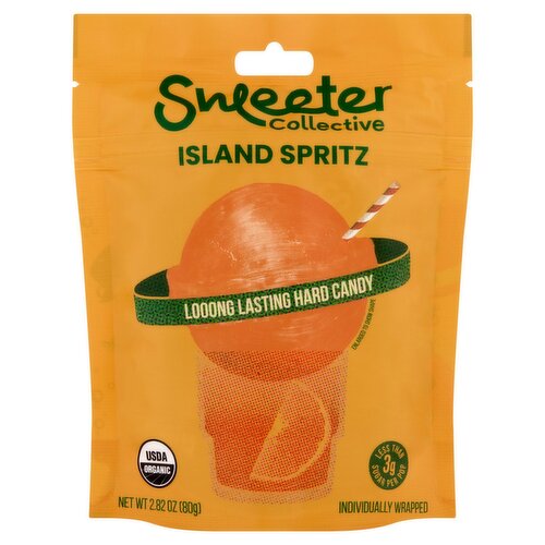 Sweeter Collective Island Spritz Looong Lasting Hard Candy, 2.82 oz