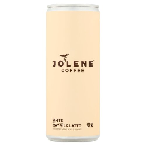 Jolene White Oat Milk Latte Coffee, 8 fl oz