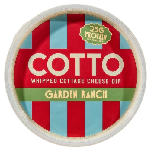 Cotto Garden Ranch Whipped Cottage Cheese Dip, 8 oz