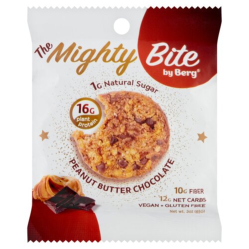 Berg Peanut Butter Chocolate Mighty Bite, 3 oz