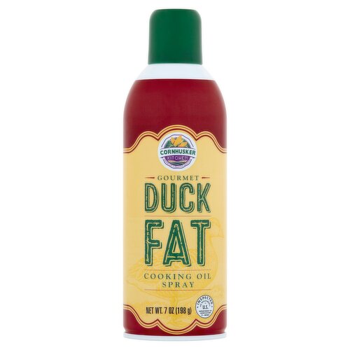 Cornhusker Kitchen Gourmet Duck Fat Cooking Oil Spray, 7 oz