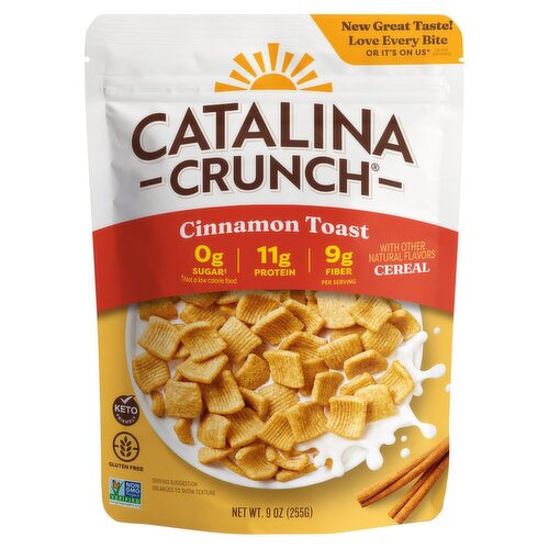 Catalina Crunch Cinnamon Toast Cereal, 9 oz