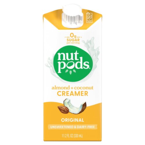 nutpods Original Almond + Coconut Creamer, 11 fl oz