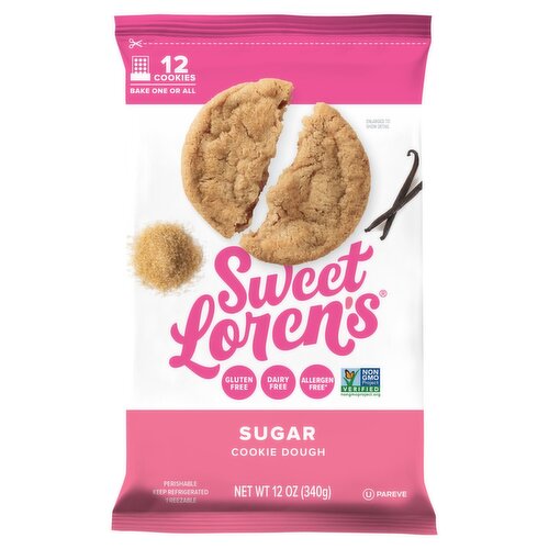 Sweet Loren's Sugar Cookie Dough, 12 count, 12 oz