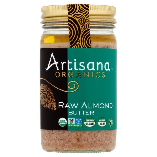 Artisana Organics Raw Almond Butter, 14 oz