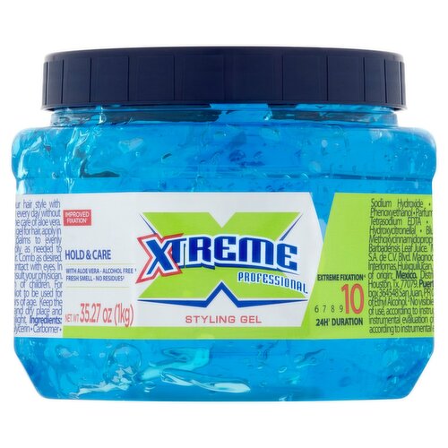 Xtreme Professional Hold & Care Styling Gel, 35.27 oz