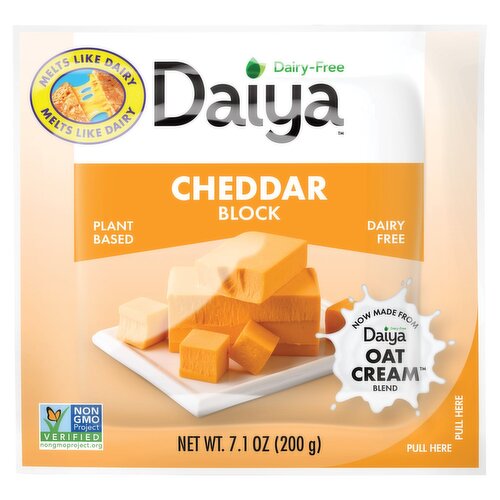 Daiya Dairy-Free Block Cheddar, 7.1 oz