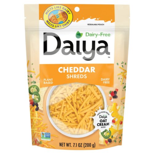 Daiya Dairy-Free Cheddar Shreds, 7.1 oz