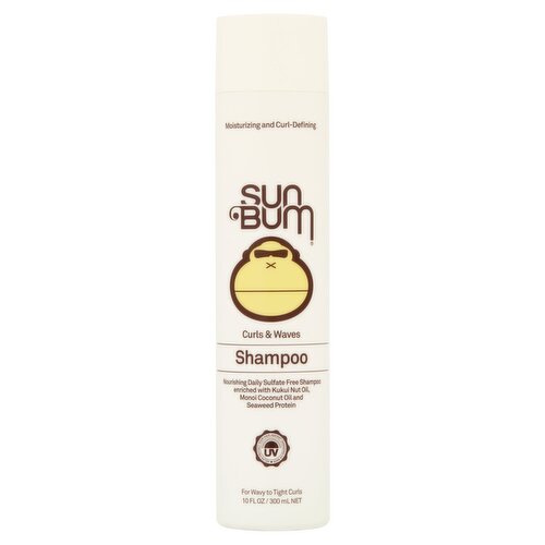 Sun Bum Curls & Waves Shampoo, 10 fl oz