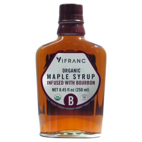 Vifranc Organic Maple Syrup, 8.45 fl oz