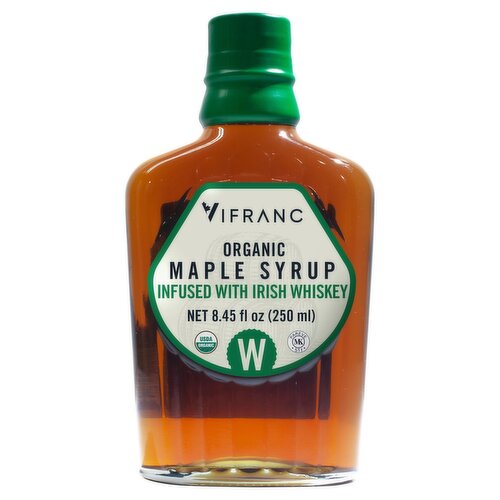 Vifranc Organic Maple Syrup, 8.45 fl oz