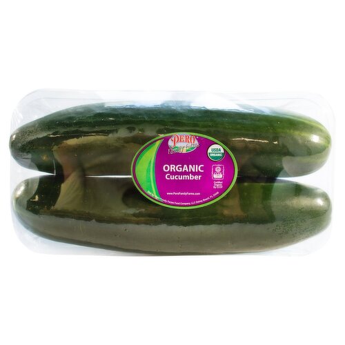 Pero Family Farms Organic Cucumber, 2 count