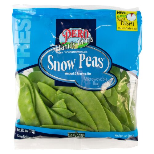 Pero Family Farms Snow Peas, 6 oz