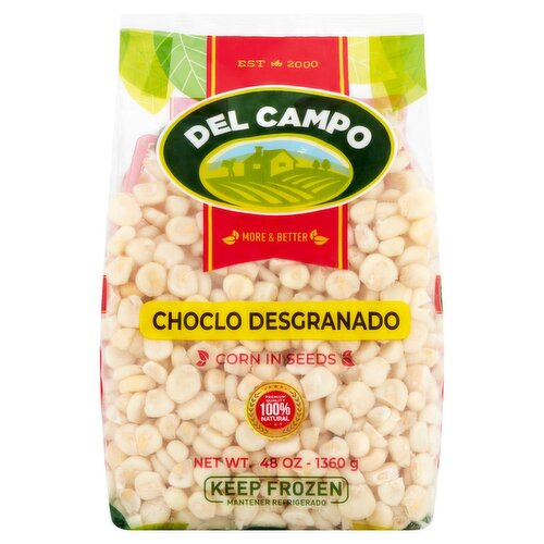 Del Campo Corn in Seeds, 48 oz