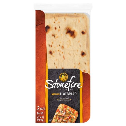 Stonefire Artisan Flatbread, 2 count, 14.1 oz