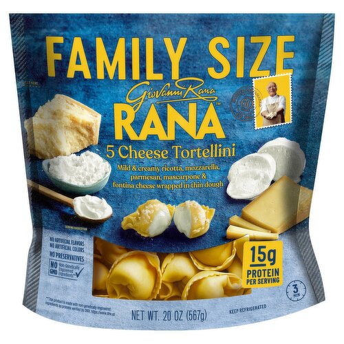 Rana 5 Cheese Tortellini Family Size, 20 oz