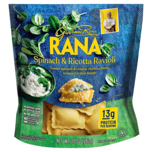 Giovanni Rana Spinach & Ricotta Ravioli, 10 oz