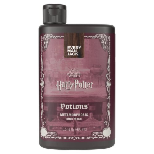 Every Man Jack + Harry Potter Metamorphosis Body Wash, 13.5 fl oz