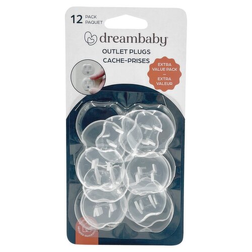 Dreambaby Outlet Plugs, 12 count