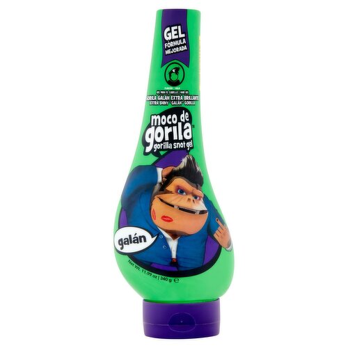 Moco de Gorila Extra Shiny Galán Gorilla Snot Hair Gel, 11.99 oz