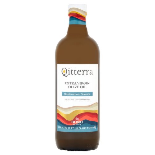 Bono Qitterra Extra Virgin Olive Oil, 33.8 fl oz