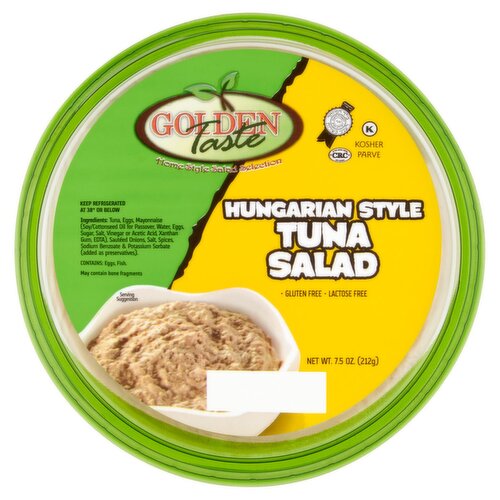 Golden Taste Hungarian Style Tuna Salad, 7.5 oz