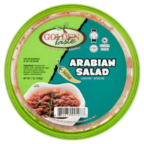 Golden Taste Mild Arabian Salad, 7 oz