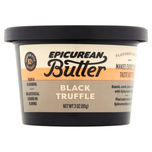 Epicurean Black Truffle Flavored Butter, 3.5 oz