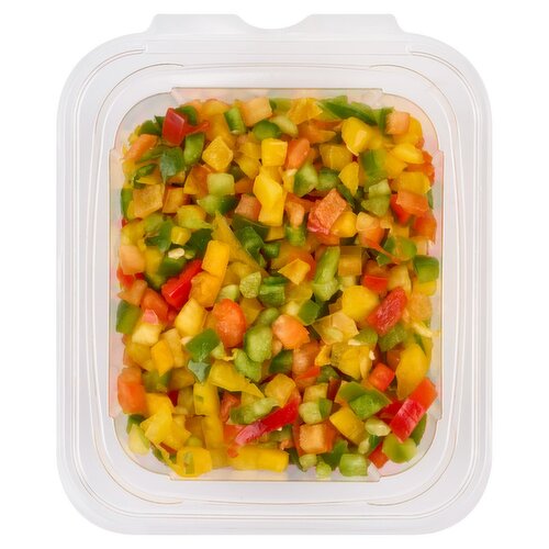 Fresh Diced Tri-Color Peppers, 7 oz