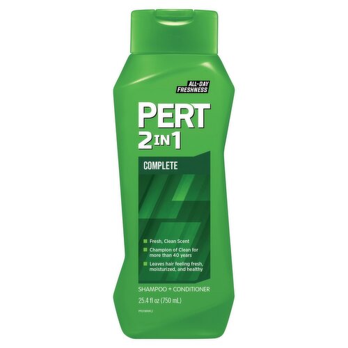 Pert 2 in 1 Complete Shampoo + Conditioner, 25.4 fl oz