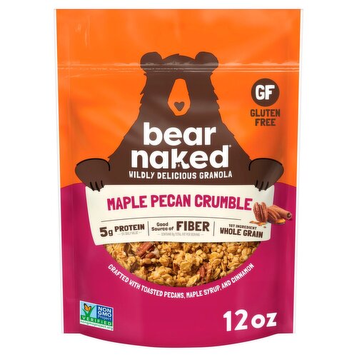 Bear Naked Maple Pecan Crumble Granola, 12 oz