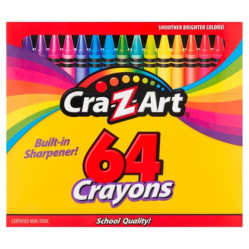 Cra-Z-Art Crayons, 64 count