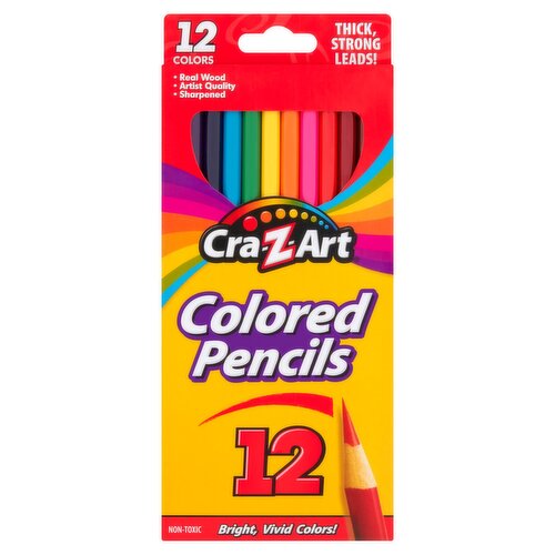 Cra-Z-Art Colored Pencils, 12 count