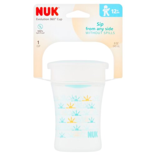 Nuk 8 oz Evolution 360° Cup, 12 m+