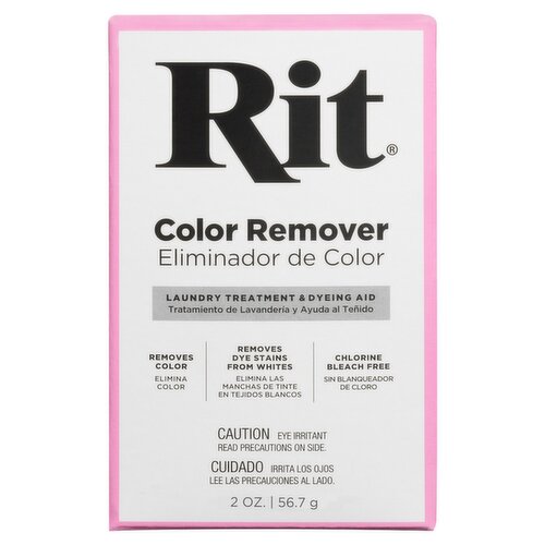 Rit Color Remover Laundry Treatment & Dyeing Aid, 2 oz