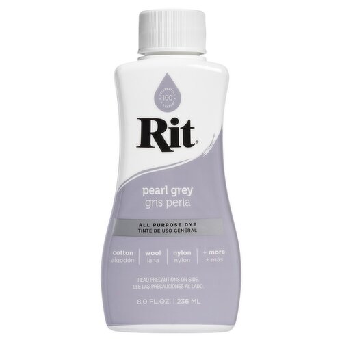 Rit Pearl Grey All Purpose Dye, 8.0 fl oz